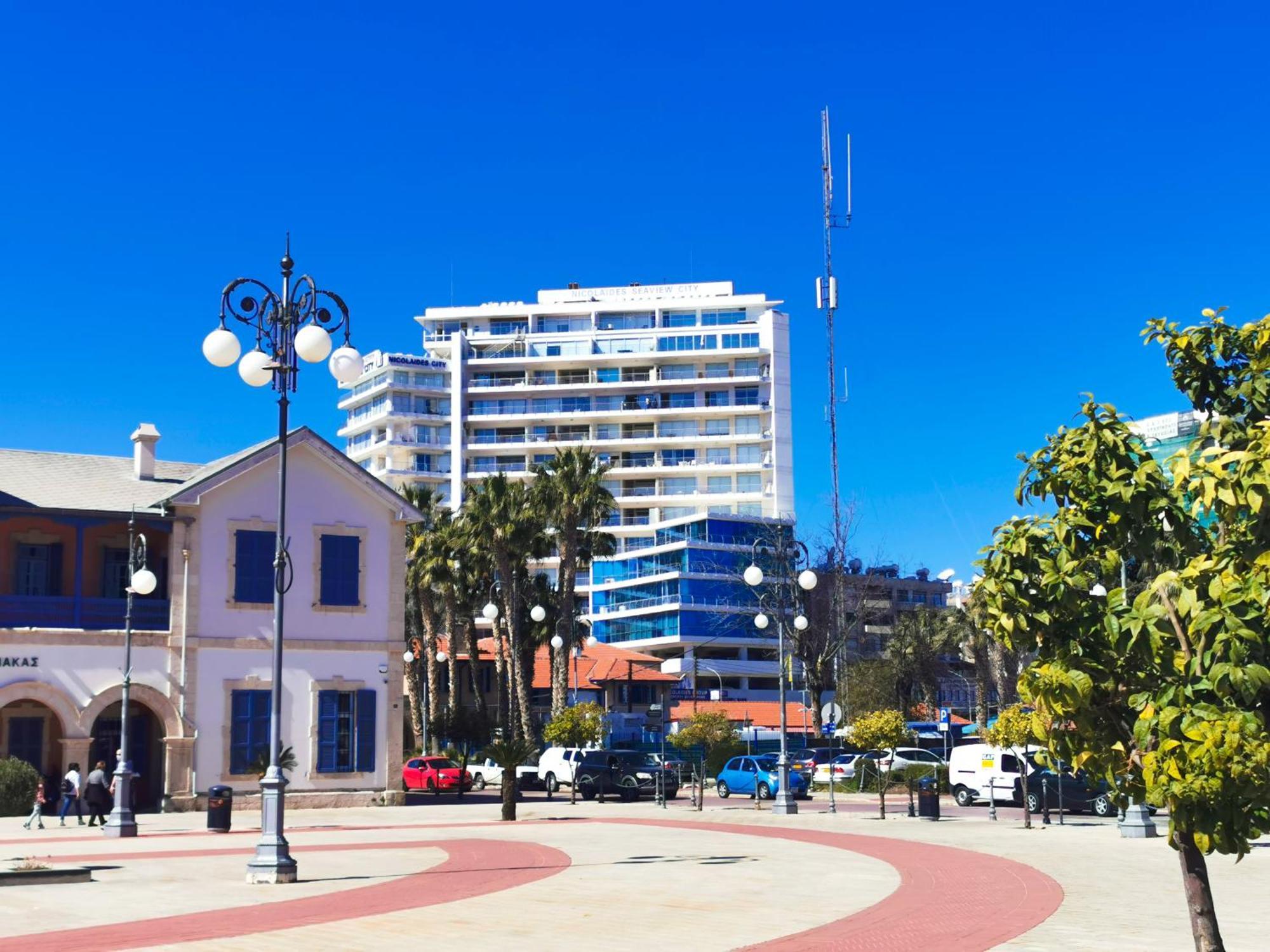 Paradise Palms Seaview Apartment Λάρνακα Εξωτερικό φωτογραφία